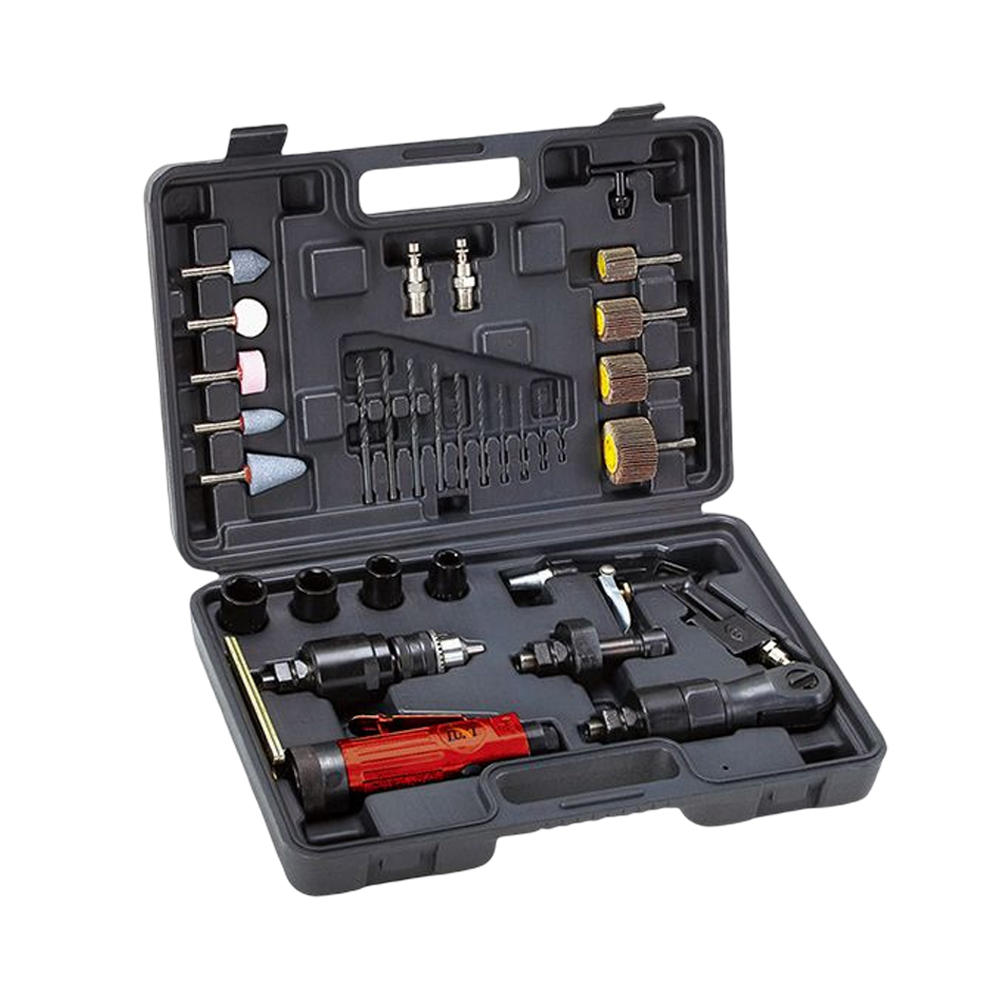 LX-025 Kit combinado de herramienta multifunción y plumero de 31 piezas